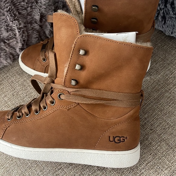 NEW UGG STARLYN CHESTNUT - Picture 5 of 11